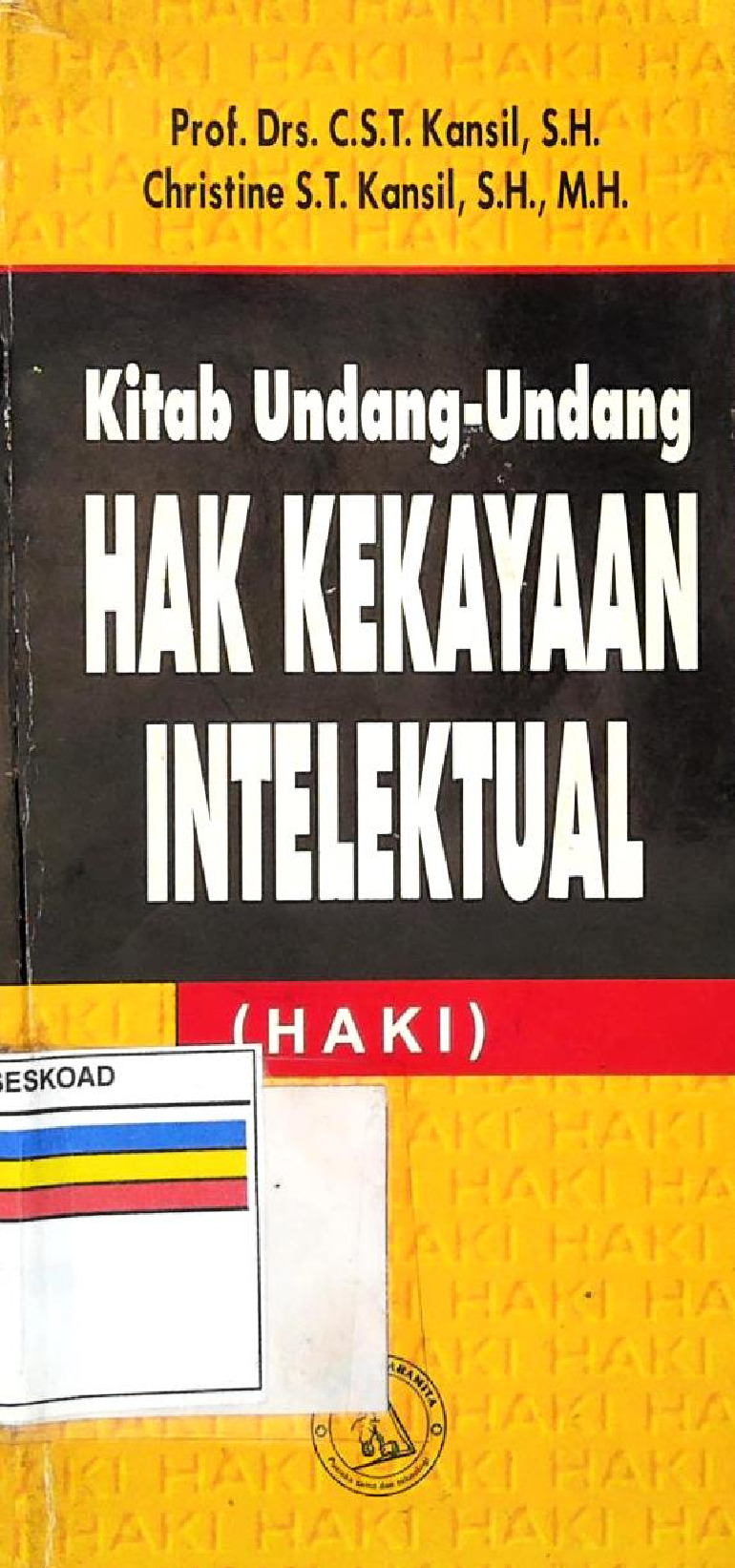 Kitab Undang-Undang Hak Kekayaan Intelektual